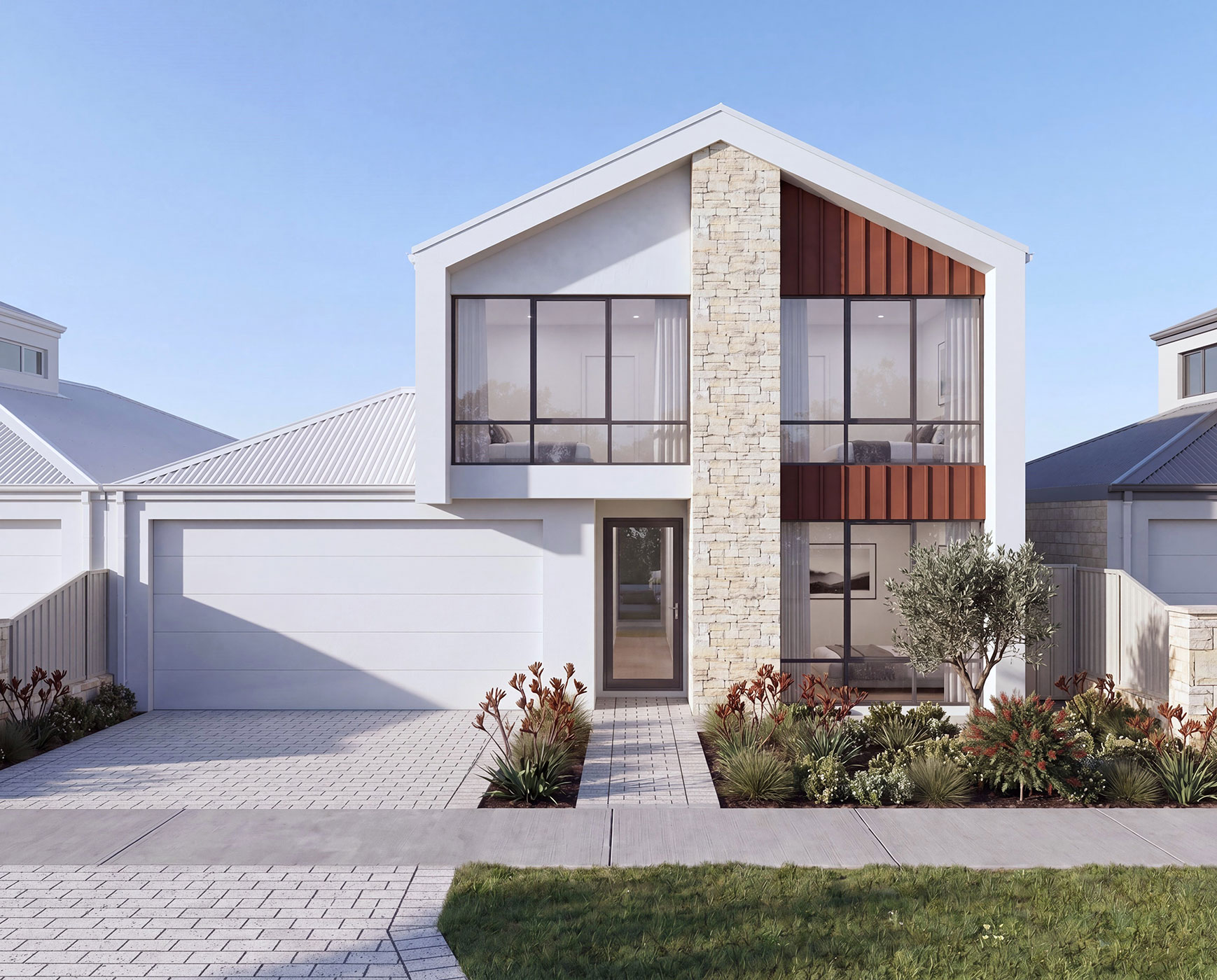 Large Walk In Robe Design Altura - The Reserve Townhomes
